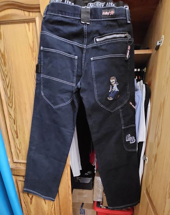 Jeansy Baggy Jnco GangBoy USA rare archive drip swag rap hip hop