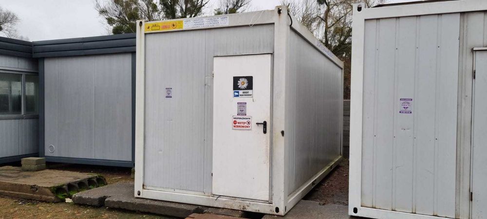 Kontener używany 2,43 x 6,06 x 2,8 m OD RĘKI!
