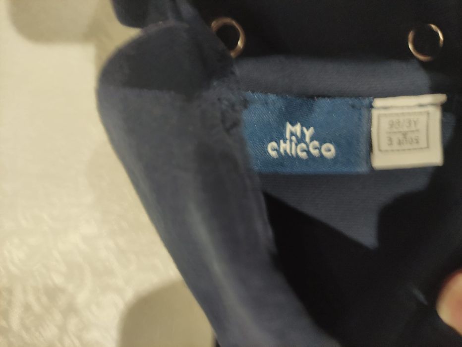 Vestido menina azul marinho