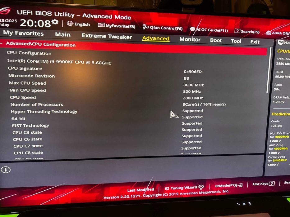 zestaw PC  i9 9900KF i GeForce GTX 1080 Ti msi