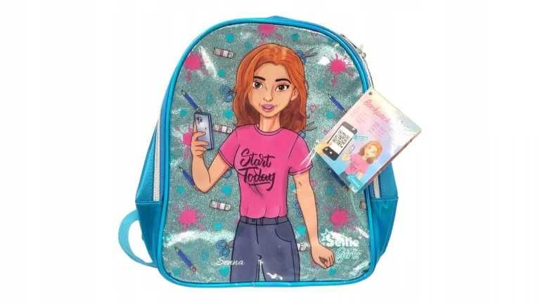 Plecak dziecięcy turkusowy dla przedszkolaka