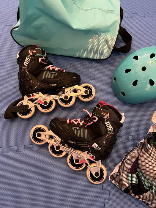 Patins em linha tamanho 35-38 como novos