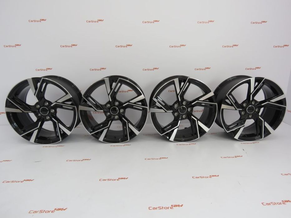 Jantes Look Audi Rs6 19 x 8.5 et35  5x112 preto+ polido