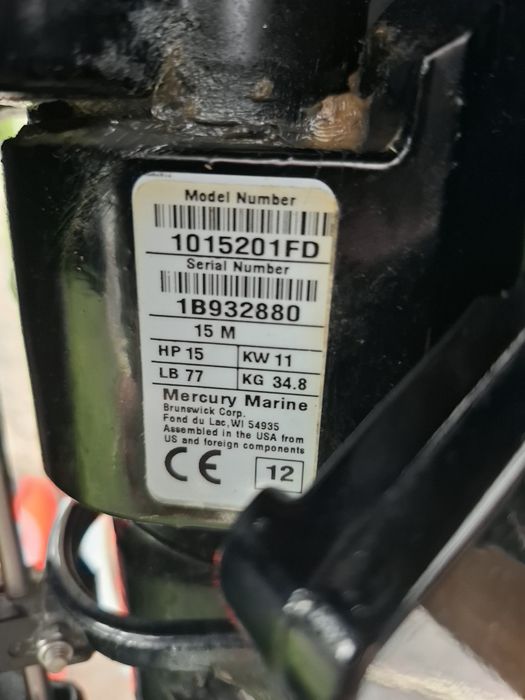 Лодка  колібрі км 400 д  как новая  с мотором меркурій 15  м