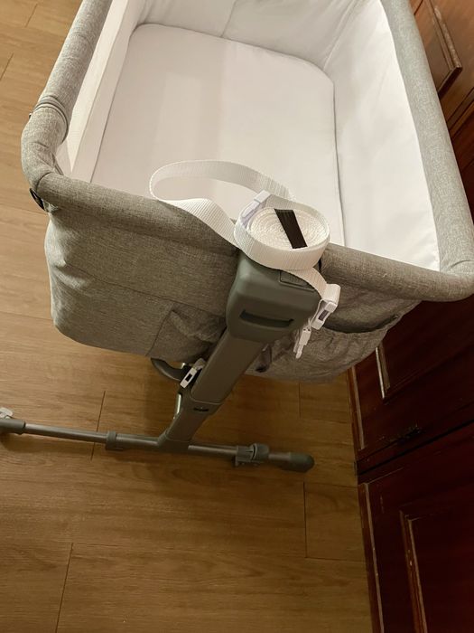 Berço Co-Sleeping 2 em 1 Kinderkraft NESTE UP – Cinza