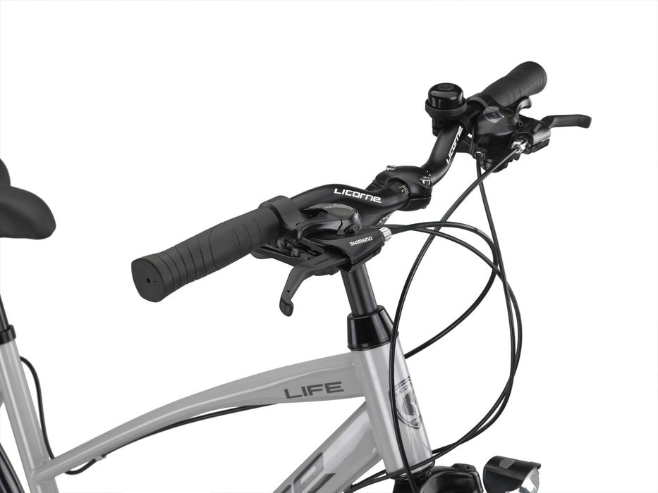Niemiecki rower trekkingowy LIFE L-V-ATB Osprzęt Shimano rama 19"