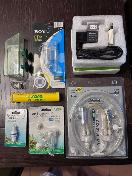 Material para produção de CO2 "caseiro" para aquários