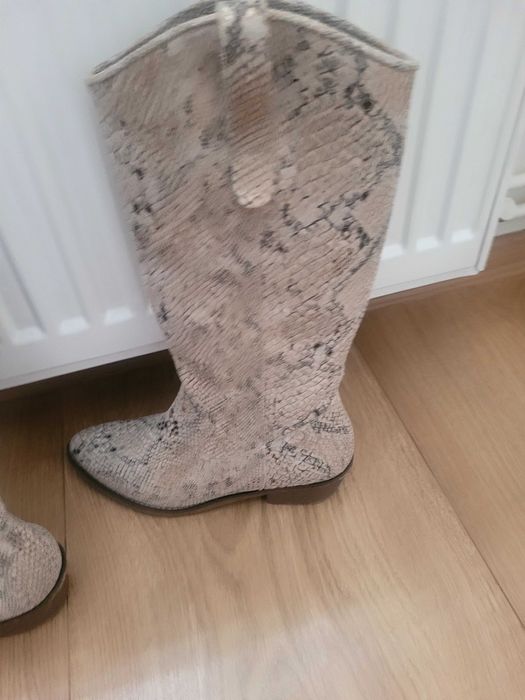 Kowbojki skórzane rozmiar 38 nowe