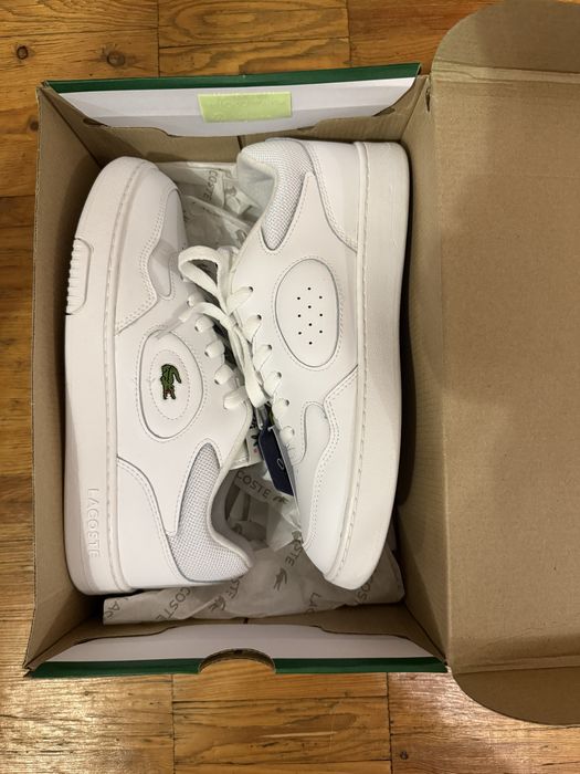 Шкіряні кеди Lacoste