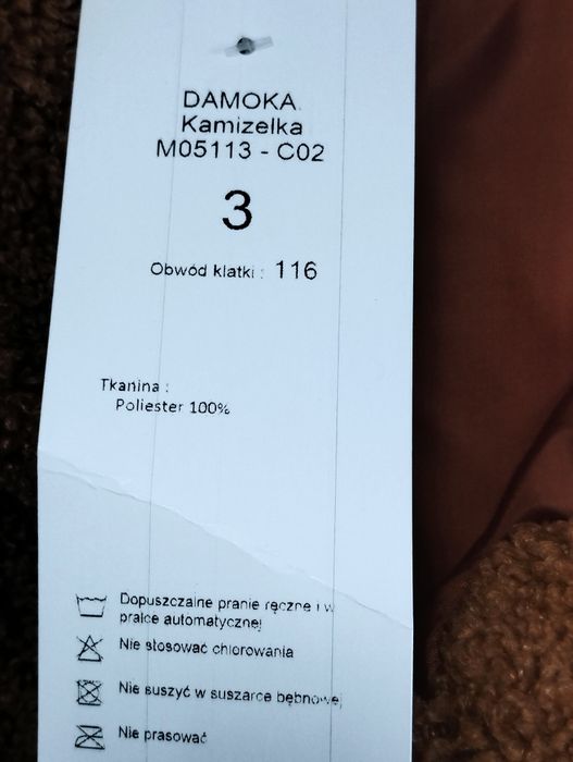 Kamizelka damska Damoka