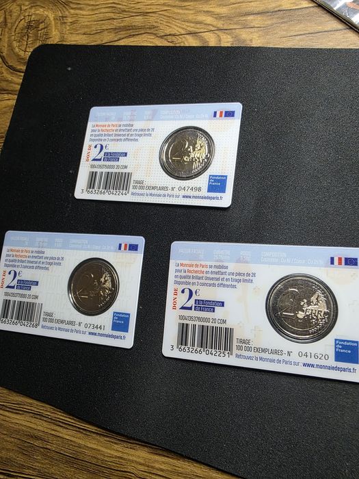 Moedas 2€ coincard Covid