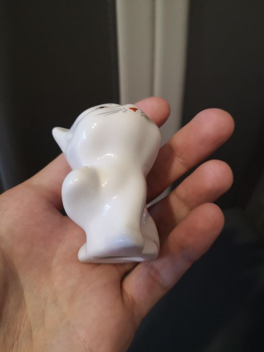 Dwa kotki, koty figurki