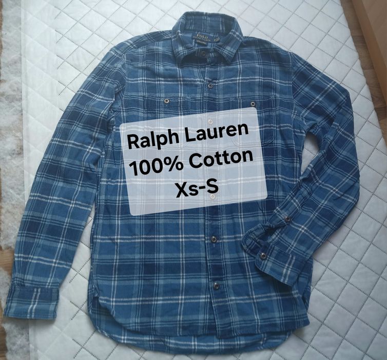 Ralph Lauren Koszula Orginał Ciepła Xs-S