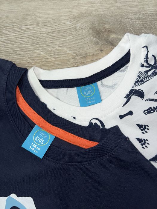 Набір футболок для хлопчика динозаври Little kids Pepco, футболка