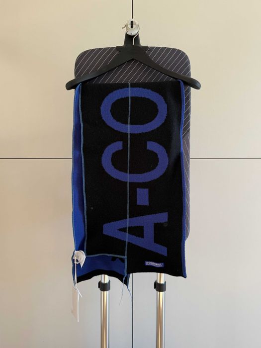 Шарф A Cold Wall ACW Black/Blue ACWUA203 New