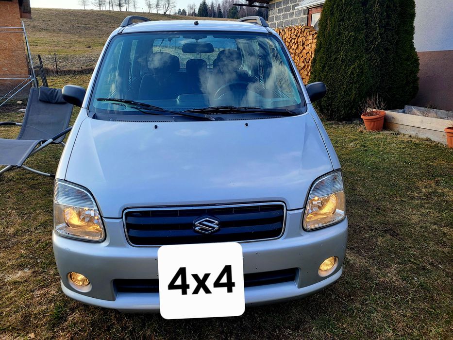 Suzuki 1.3 GL 93KM  4x4 4WD 108tyś przebieg Wagon  R+
