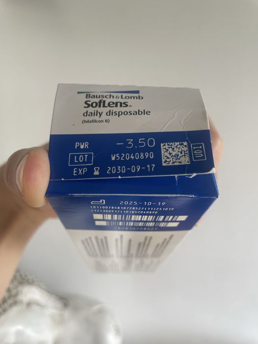 Soczewki jednodniowe -3,50
