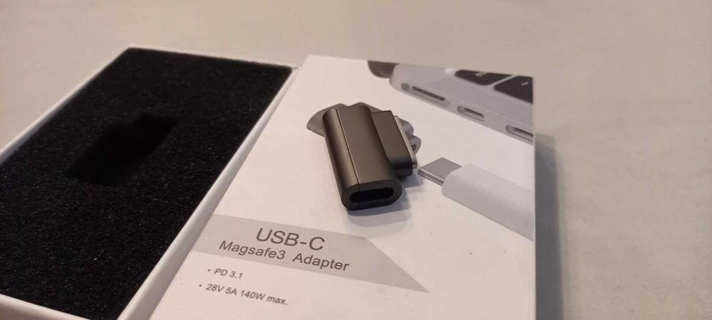 Adapter USB-C do ładowania MacBook, MagSafe 3
