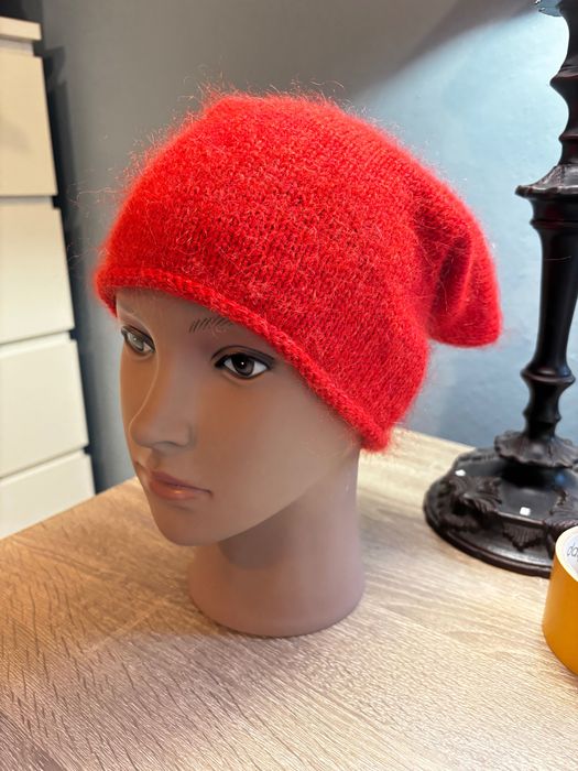 Czapka handmade merino