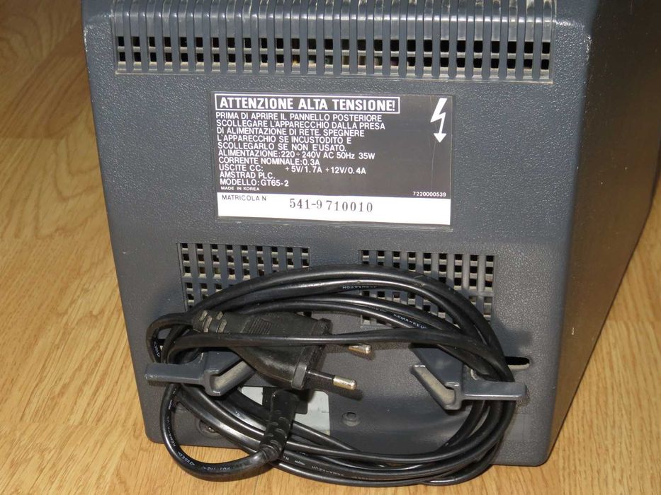 Monitor verde fosforo Amstrad GT-65 para Amstrad CPC