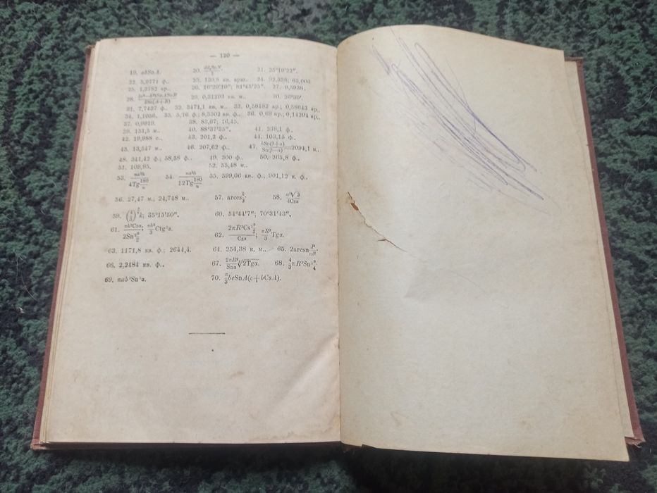 Продам старовинну книгу 1914 Прямолинейная Тригонометрія