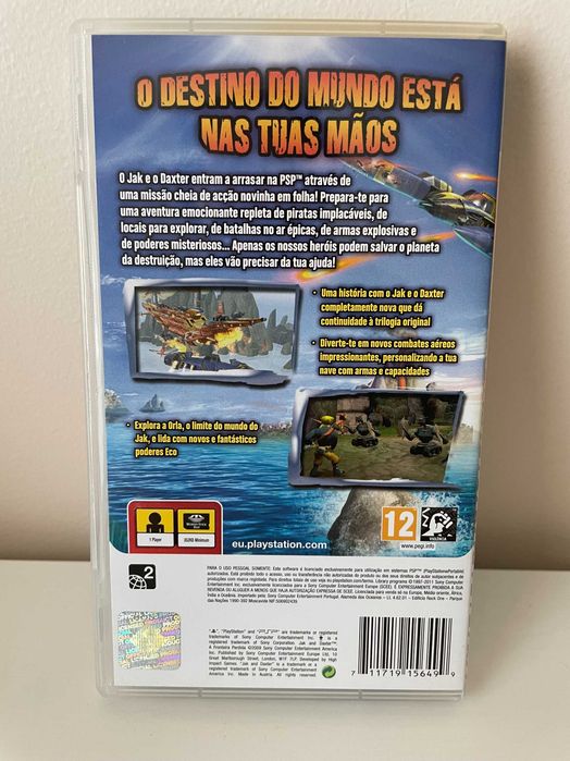 Jak and Daxter: A Fronteira Perdida - (PSP)- Completo & Testado
