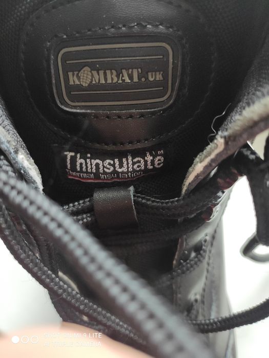 Берцы мужские кожаные