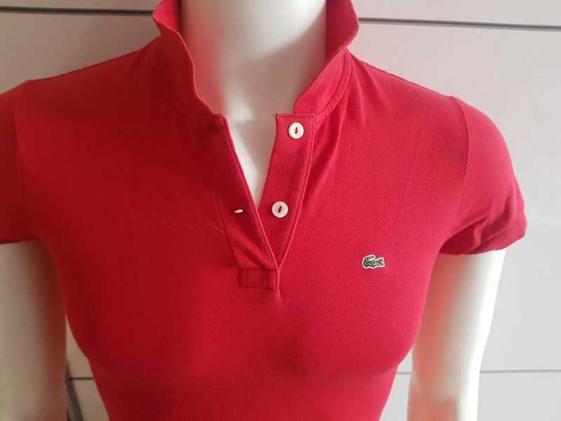 Lacoste śliczna koszulka polo– 38
