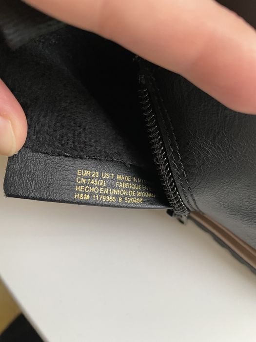 Черевички h&m 23 розмір