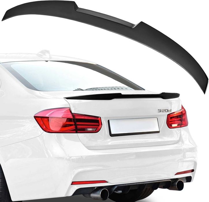 Lotka klapy bagażnika SPOILER M4 STYLE Czarny SPOJLER DLA BMW F30