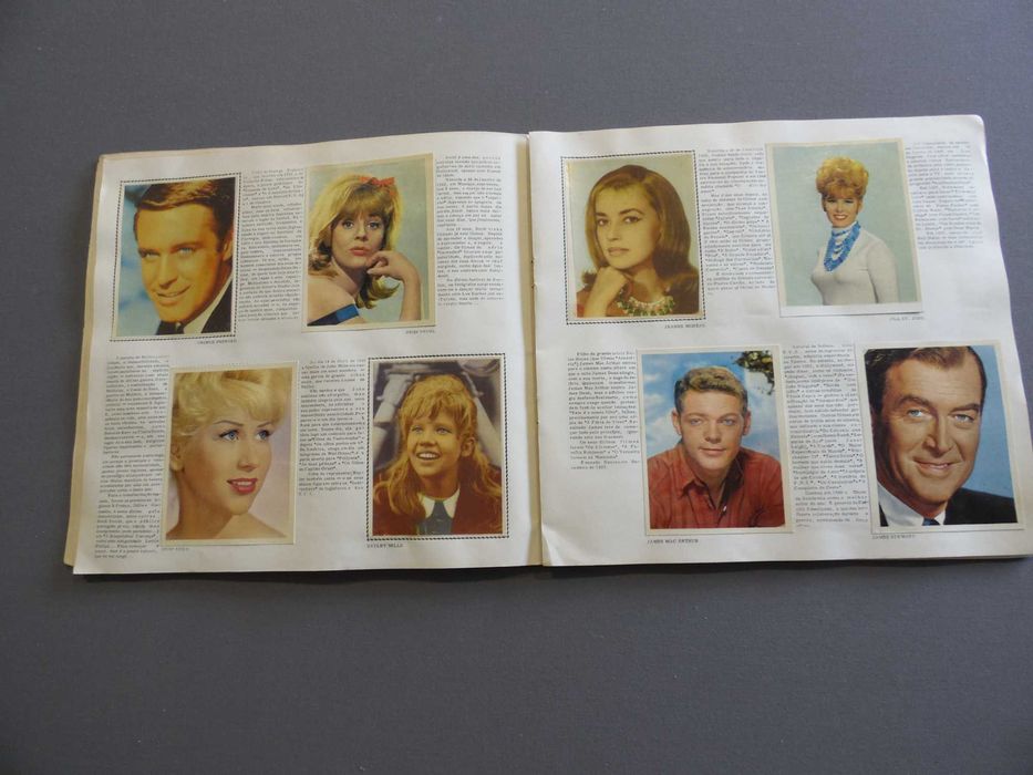 Caderneta Artistas de Cinema Completa