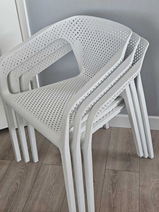 Krzesła ogrodowe ażurowe design
