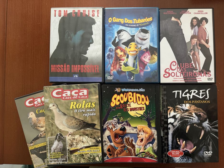 Filmes em DVD em bom estado