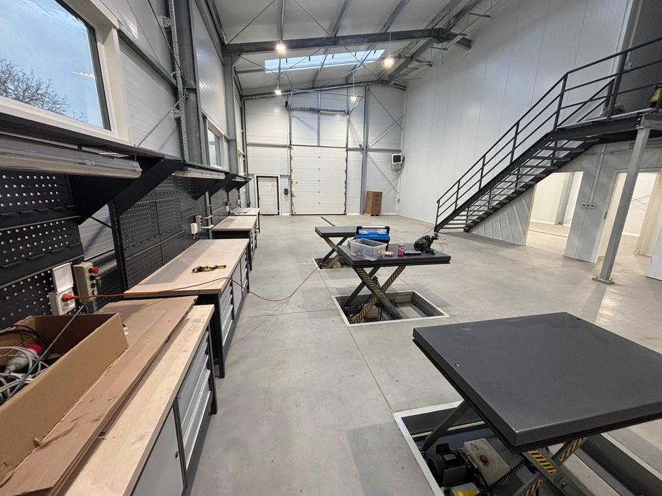 Hala 300 m2 stalowa magazyn warsztat płyta konstrukcja SK SYSTEM