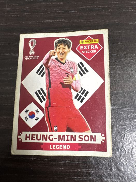 Figurinha Son bordo legend 2022