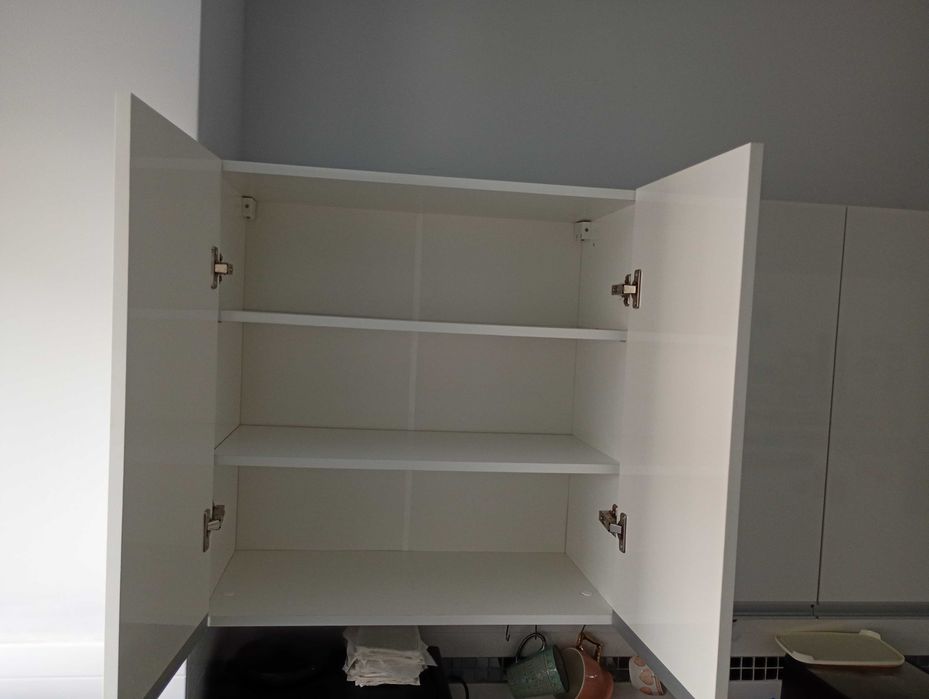 Szafka kuchenna 70cm biała połysk