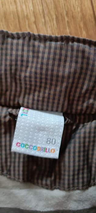 Kurtka zimowa plus spodnie chłopięce cocodrillo 80