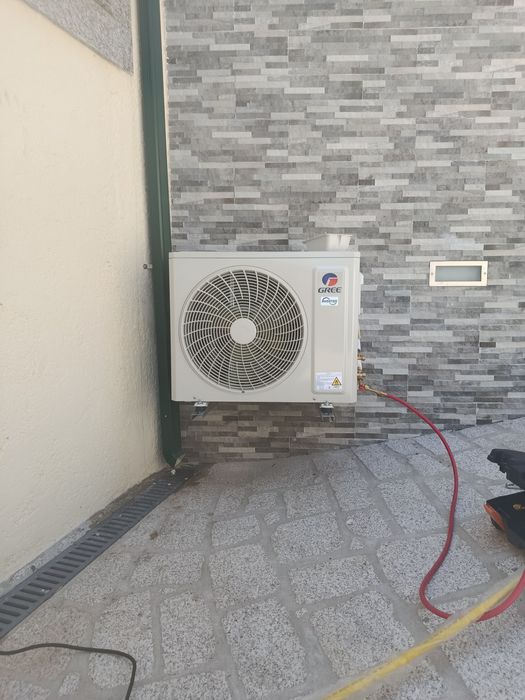 Instalação de ar condicionado e bombas de calor, sob  orçamento