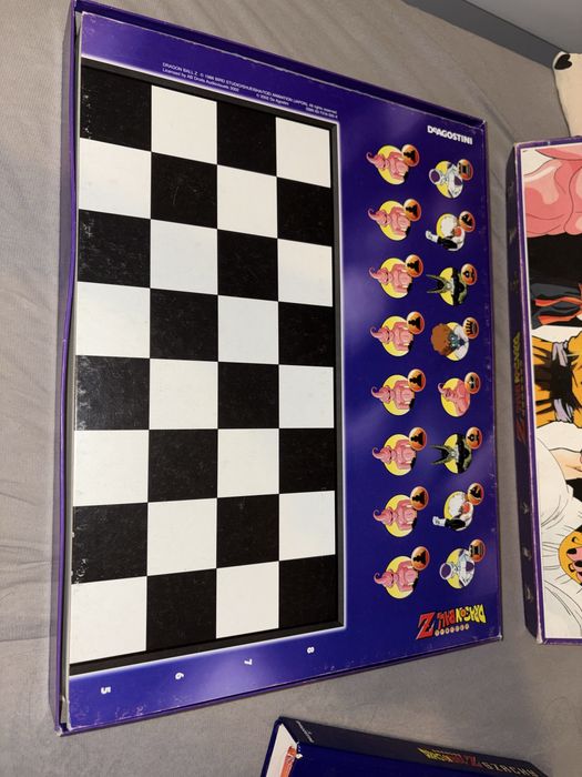 Szachy Dragon Ball Deagostini karty postaci