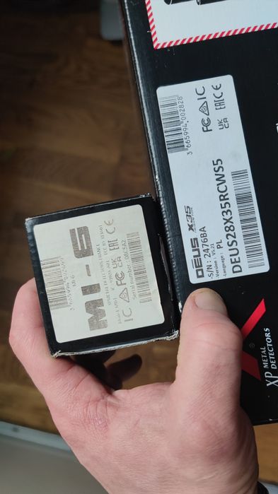 Wykrywacz Deus XP X35 POINTER MI6 słuchawki WS5