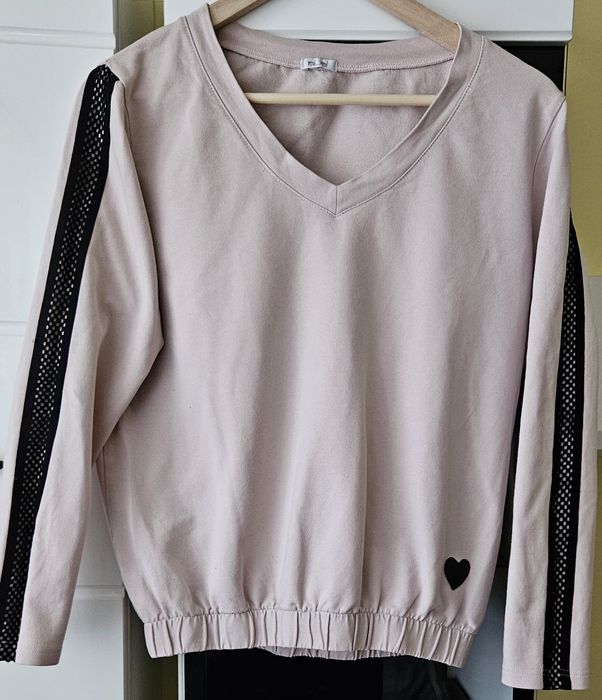 Bluzka MiMi made in Poland - pudrowy róż