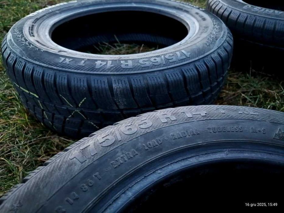 2017r 4Opon Zimowe 175/65 R14 82/86T BARUM Polaris3 M+S Extra Rotation