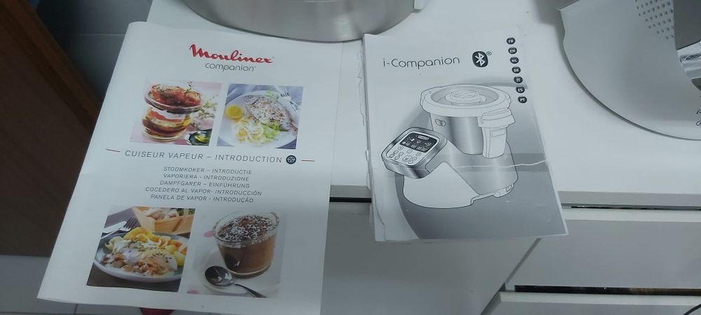 Robot cozinha moulinex I - companion + panela a vapor