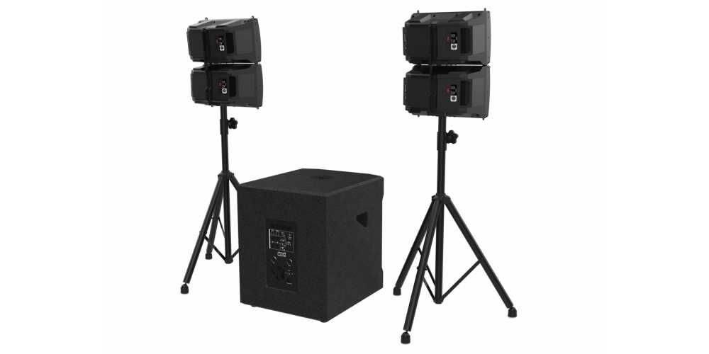 Line Array Profissional 2000W – Eventos/DJs