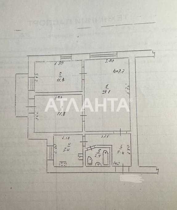 3-rooms apartment apartment by the address st. Kulikovo pole pl Oktyabrskoy revolyutsii pl (area 58 m²) - Atlanta.ua - photo 16