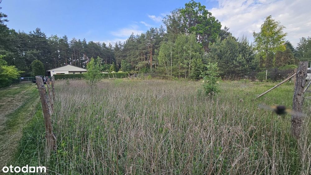 Działka budowlana w Ostrówku, wieś, las, cisza i spokój