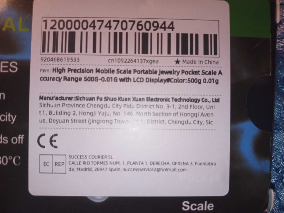 Waga jubilerska nowa