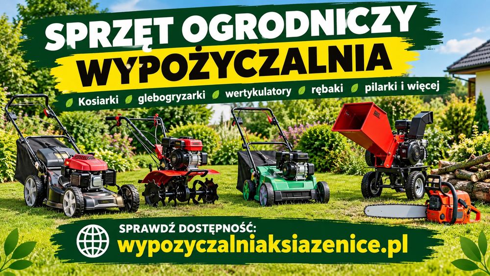 Wypożyczalnia ogrodniczo budowlana przyczep
