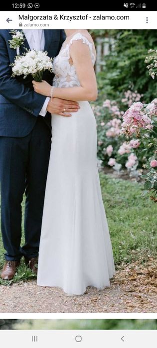 Suknia ślubna 36