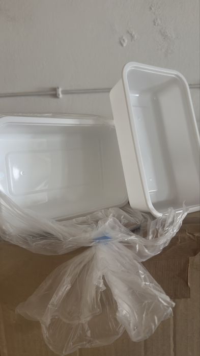 Covetes plastico branco